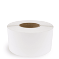 3" Wide Continuous Feed Inkjet Labels 3" Core / 6" OD White- Matte Paper