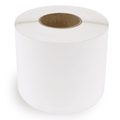 8" Wide Continuous Feed Inkjet Labels 3" Core / 6" OD White- Matte Paper