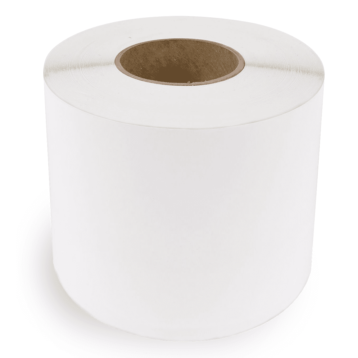 8" Wide Continuous Feed Inkjet Labels 3" Core / 6" OD White- Matte Paper