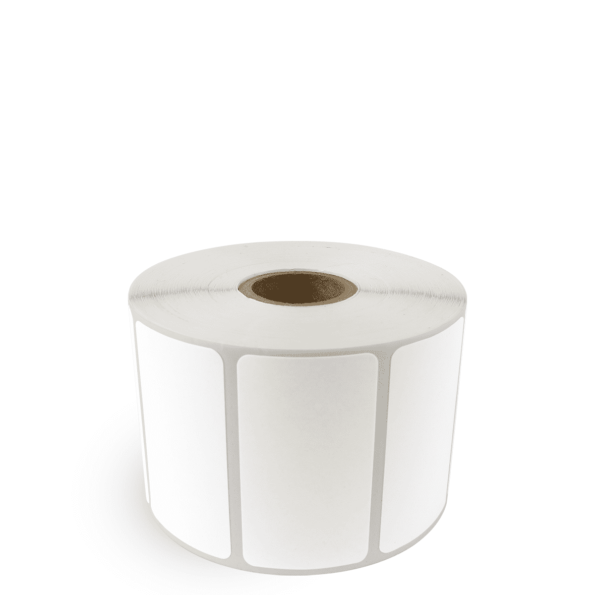2.25" x 1.25" White - Direct Thermal Labels - 1" Core