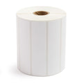 4" x 1" White - Thermal Transfer Labels - 1" Core