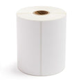 4" x 4" White - Direct Thermal Labels - 1" Core