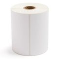 4" x 6.5" White - Direct Thermal Labels - 1" Core