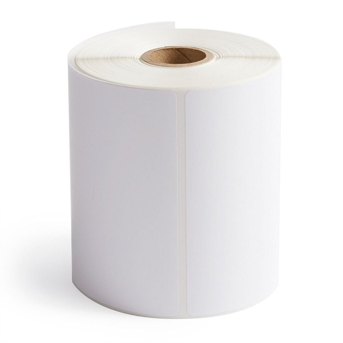 4" x 8" White - Thermal Transfer Labels - 1" Core