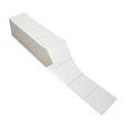 4" x 3" White - Direct Thermal Labels - Fanfold - Acrylic