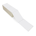 4" x 6" White - Thermal Transfer Labels - Fanfold - Freezer Grade Adhesive