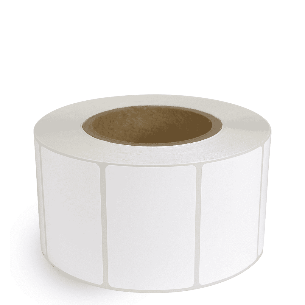 3" x 2" Inkjet Labels 3" Core / 6" OD White- Matte Paper