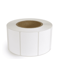 3" x 2" Inkjet Labels 3" Core / 6" OD White- Matte Paper