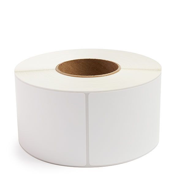 3.5" x 8" Inkjet Labels 3" Core / 6" OD White- Matte Paper