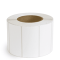 4" x 2" Inkjet Labels 3" Core / 6" OD White- Matte Paper
