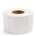 4" x 4" Inkjet Labels 3" Core / 6" OD White- Matte Paper