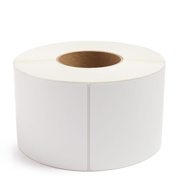4" x 6.5" Inkjet Labels 3" Core / 6" OD White- Matte Paper
