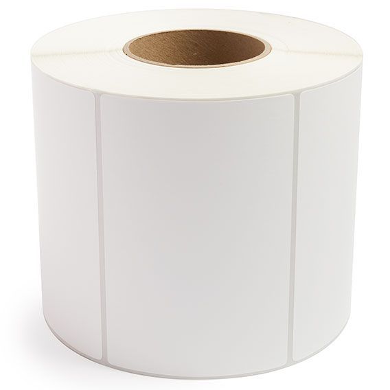 6" x 4" Inkjet Labels 3" Core / 6" OD White- Matte Paper