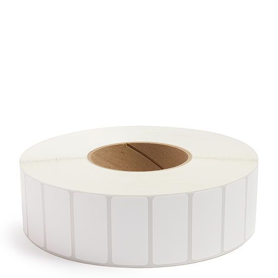 2" x 1" White - Thermal Transfer Labels - 3" Core