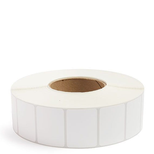 2" x 1.5" White - Direct Thermal Labels - 3" Core
