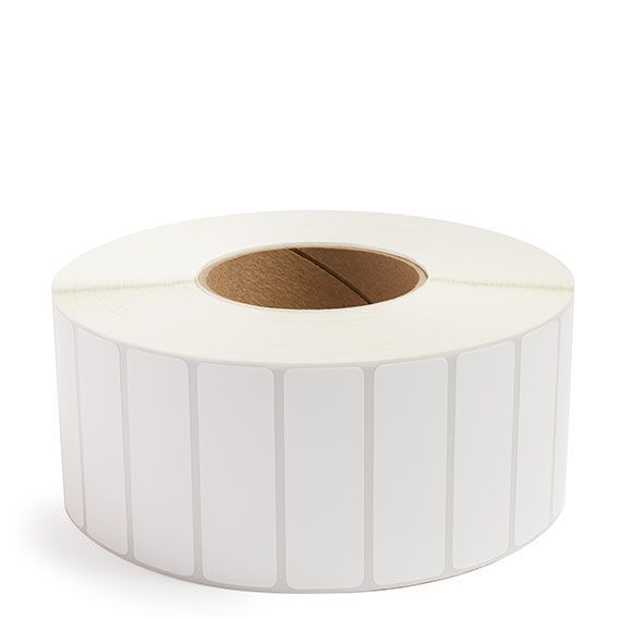3" x 1" White - Thermal Transfer Labels - 3" Core