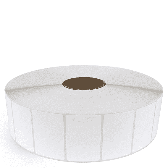 3" x 2" White - Direct Thermal Labels - 3" Core / 12" Outer Diameter (No Perf)
