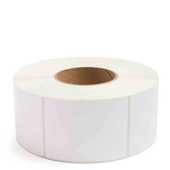3" x 4" White - Direct Thermal Labels - 3" Core
