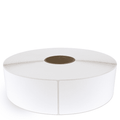 3" x 10" White - Thermal Transfer Labels - 3" Core / 12" Outer Diameter (No Perf)