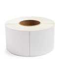 3.5" x 8" White - Thermal Transfer Labels - 3" Core