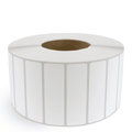 4" x 1" White - Direct Thermal Labels - 3" Core
