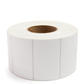 4" x 2.5" White - Thermal Transfer Labels - 3" Core