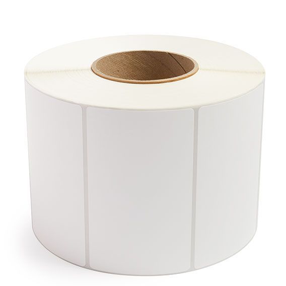 5" x 3" White - Direct Thermal Labels - 3" Core