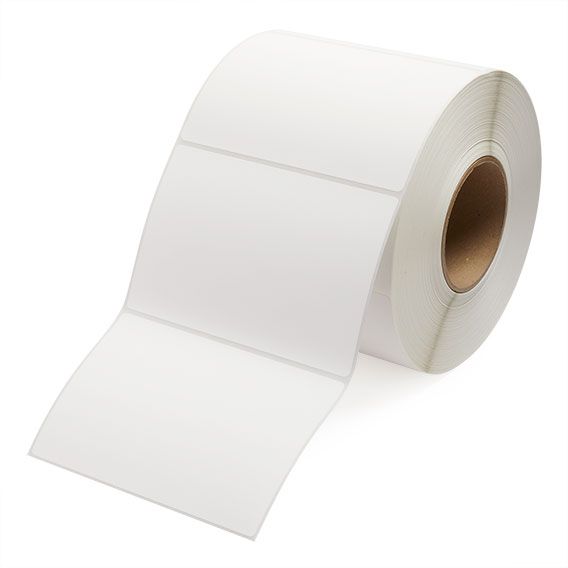 6" x 4" White - Thermal Transfer Labels - 3" Core