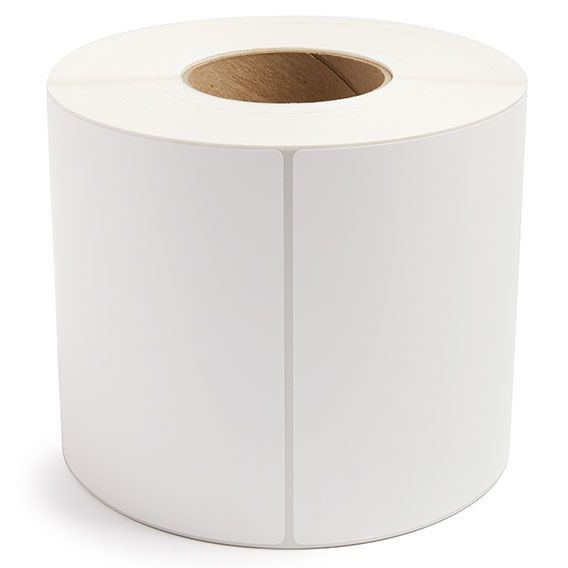 6" x 8" White - Direct Thermal Labels - 3" Core